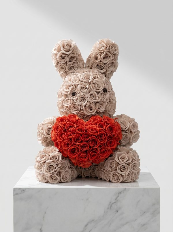Heart Rose Rabbit