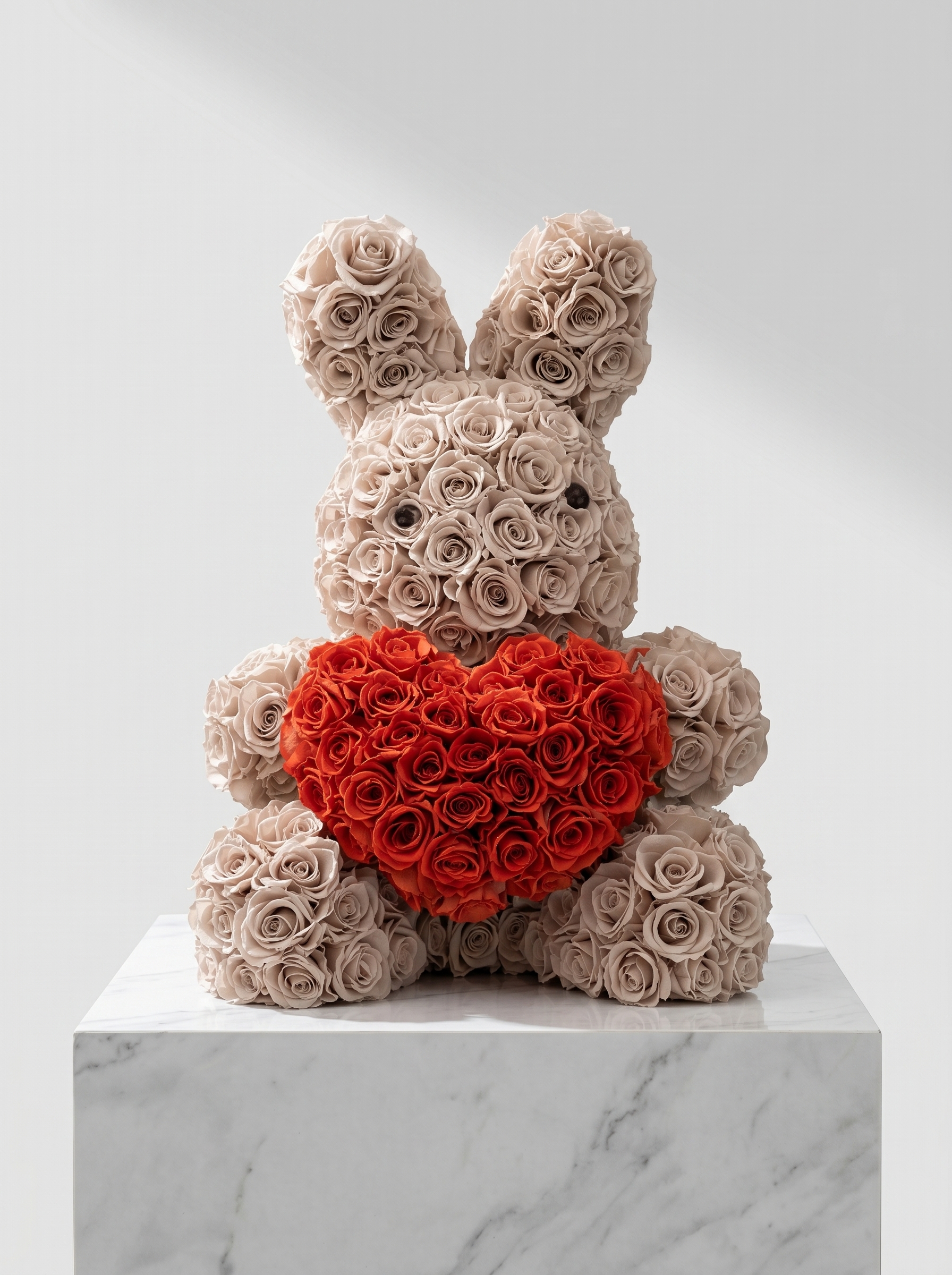 Heart Rose Rabbit