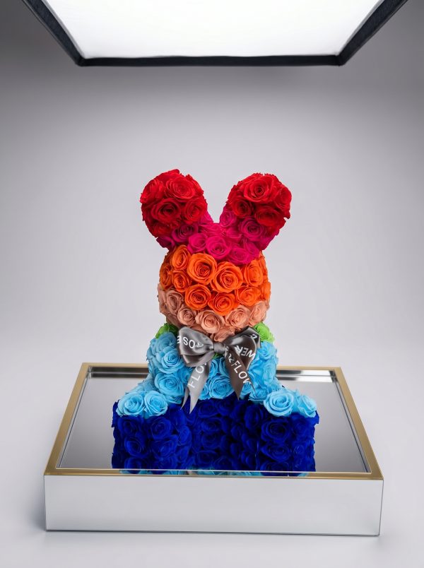 Rainbow Rose Rabbit