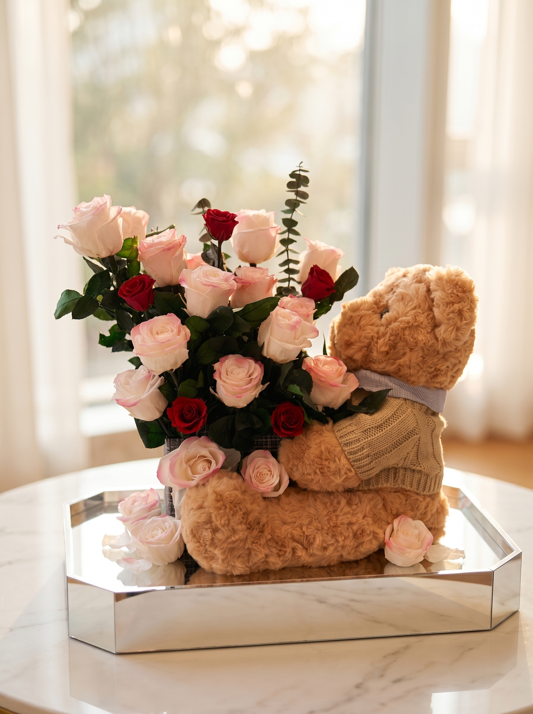 Rose Lip Teddy Bear