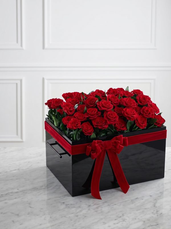 A Sea of 52 Roses