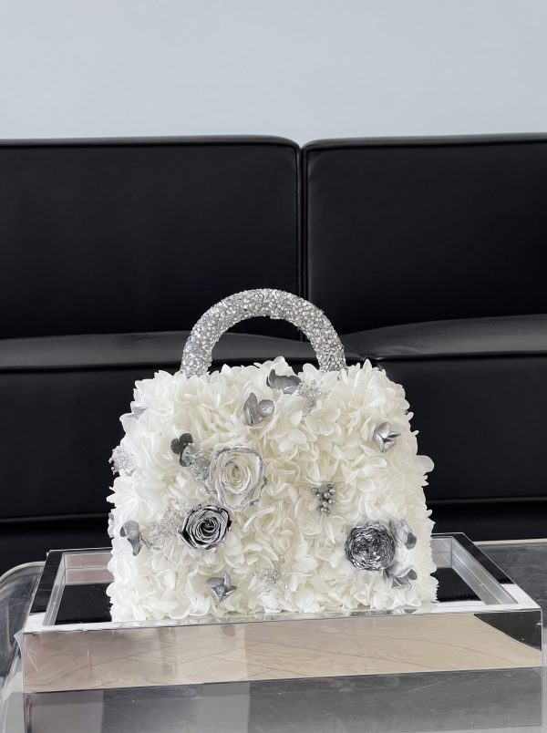 mirror finish handbag decoration