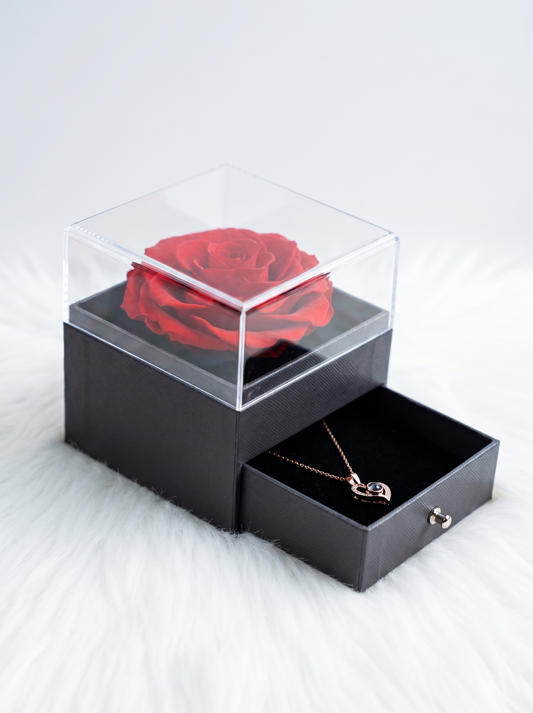 Single Flower Jewelry Box