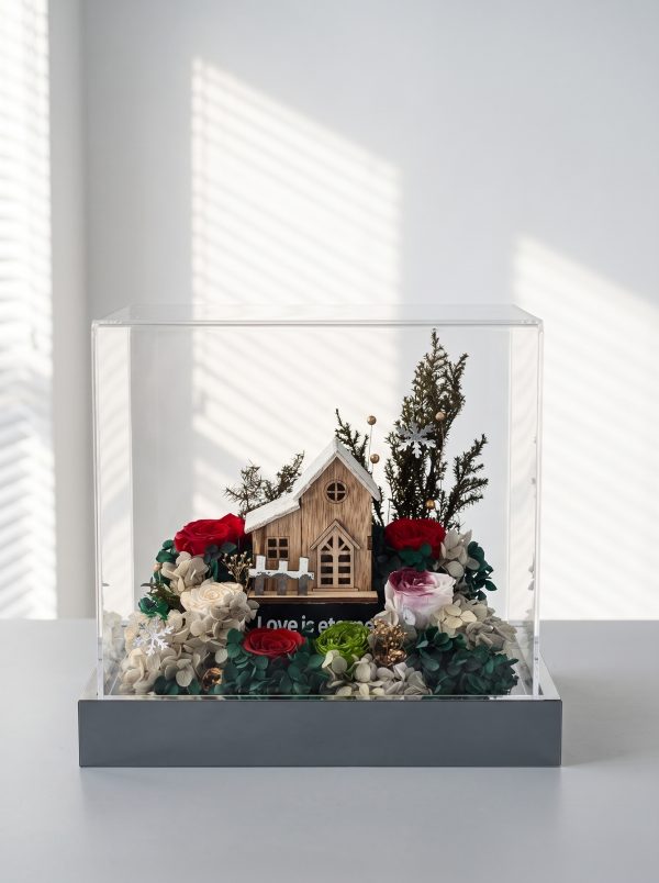 Christmas Snow House